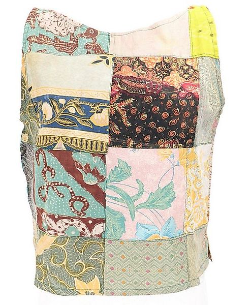 Guru-Shop T-Shirt Boho Patchwork Sommertop, upcyceling Damentop,.. Ethno St günstig online kaufen