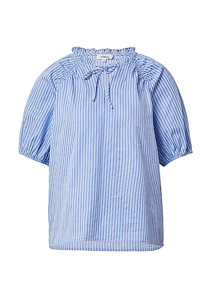 s.Oliver Kurzarmbluse Bluse Bluse im Relaxed günstig online kaufen