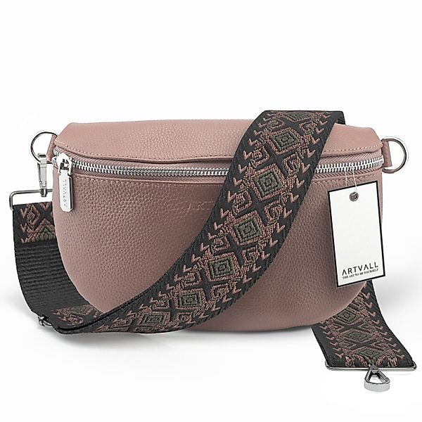ARTVALL Umhängetasche Echtleder Handtasche Brusttasche Crossbody günstig online kaufen