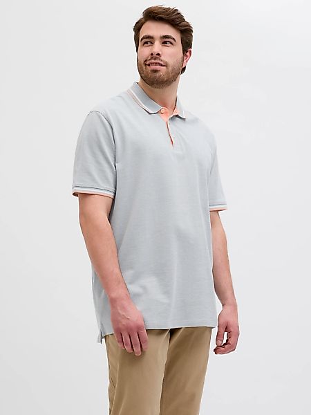 Jack & Jones PlusSize Poloshirt "JJEPAULOS POLO SS NOOS PLS" Baumwolle, reg günstig online kaufen