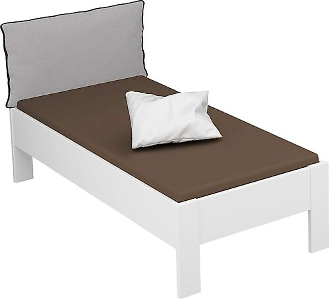 rauch Futonbett »Aditio«, Kopfteil Webstoff mit abgesetztem Keder günstig online kaufen