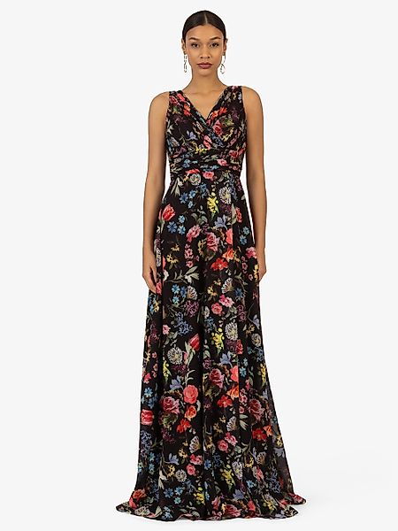 Kraimod Abendkleid mit V-ausschnitt vorne und günstig online kaufen