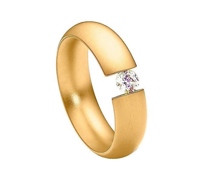 Heideman Fingerring Intensio Gewölbt goldfarben (Ring, 1-tlg., inkl. Gesche günstig online kaufen