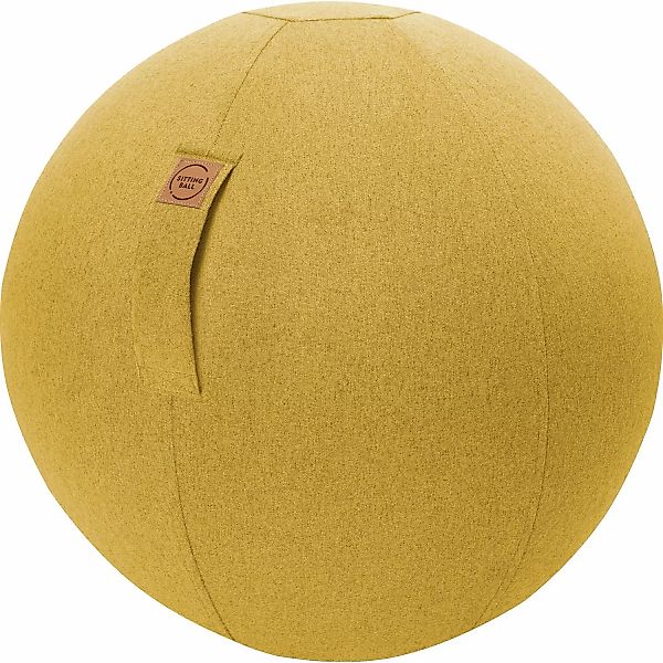 Sitting Ball Hocker Felt 150 l Senf günstig online kaufen