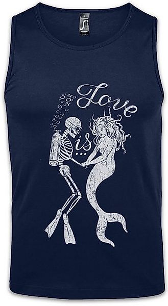 Urban Backwoods Tanktop Mermaid Diver Love Ärmelloses T-Shirt Surfer Surfen günstig online kaufen