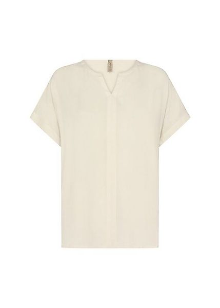 soyaconcept T-Shirt - T-Shirt mit Cut-out und Falten günstig online kaufen