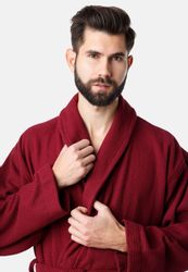 Ladeheid Bademantel Herren Bademantel - Waffelpiqué günstig online kaufen