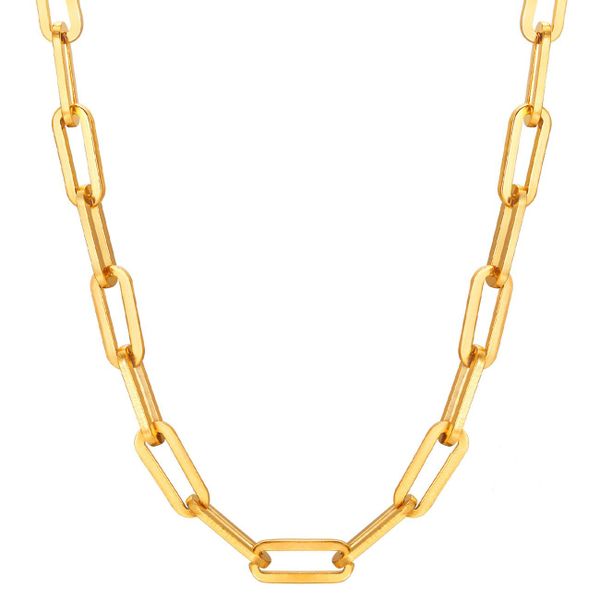 KARMA Gliederkette Damenkette Halskette 40+5 cm günstig online kaufen