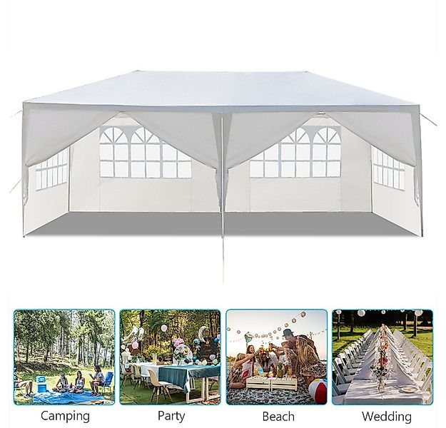 VINGLI Faltpavillon Stabil, Für Märkte, Festivals, Camping, Hochzeiten, Wei günstig online kaufen