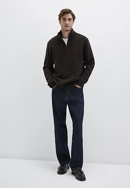 Mavi Troyer "HALF ZIP SWEATER" Premium Strickpullover günstig online kaufen