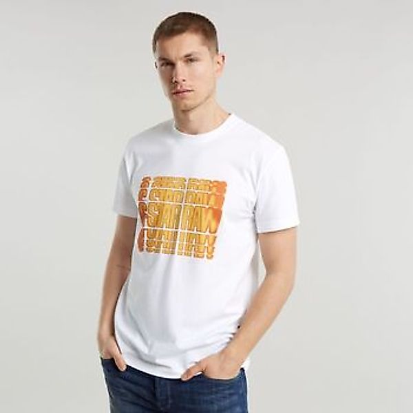 G-Star Raw  T-Shirts & Poloshirts D25084 336-110 WHITE günstig online kaufen