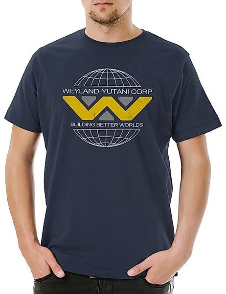 Urban Backwoods Print-Shirt Weyland Yutani II Herren T-Shirt Corp Corporati günstig online kaufen