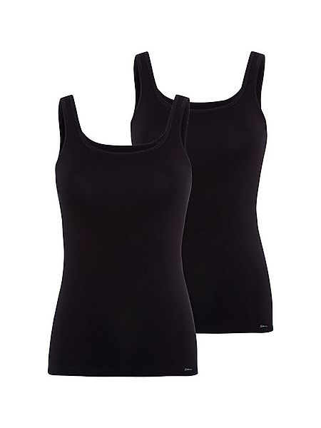 Skiny Tanktop Cotton Advantage (2-tlg) Trägertop, Muskelshirt, Ärmelloses S günstig online kaufen