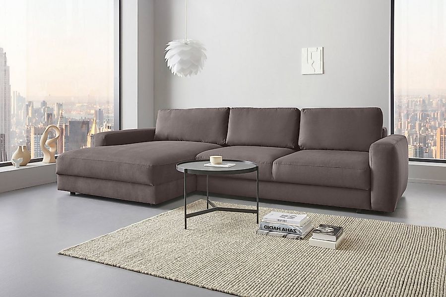 Places of Style Ecksofa "Bloomfield, bequem und elegant, OTTOs Choice, L-Fo günstig online kaufen