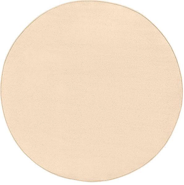 HANSE Home Teppich »Fancy«, rund, 7 mm Höhe, Kurzflor, Weich, Einfarbig, Wo günstig online kaufen