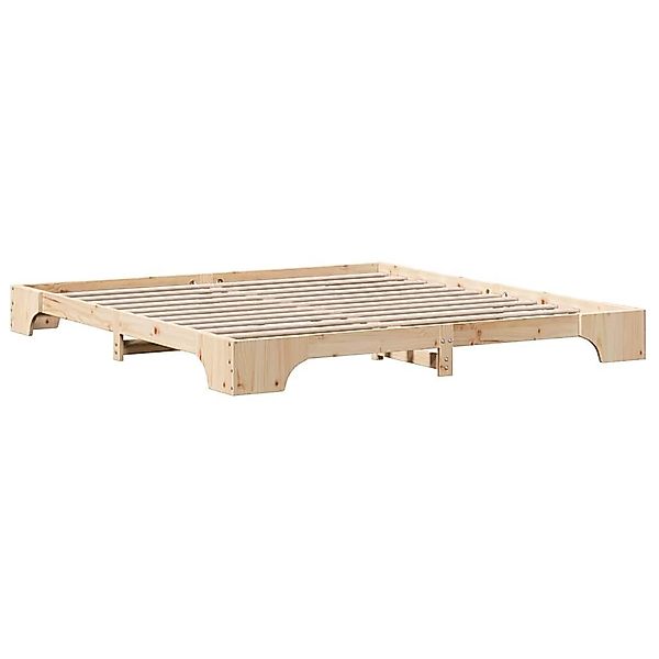 vidaXL Bett Bettgestell Massives Kiefernholz 200 günstig online kaufen