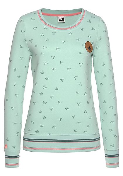 Ocean Sportswear Sweatshirt, mit Lederimitatbadge günstig online kaufen