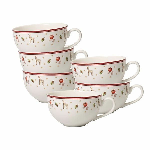 Villeroy & Boch Tasse "Milchkaffeetassen Toys Delight 260 ml 6er Set bunt" günstig online kaufen