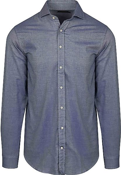 Steppin' Out Hemd Twill Blau  - Größe XXL günstig online kaufen