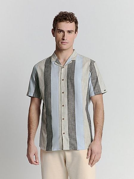 NO EXCESS Langarmhemd No Excess Gestreiftes Hemd günstig online kaufen