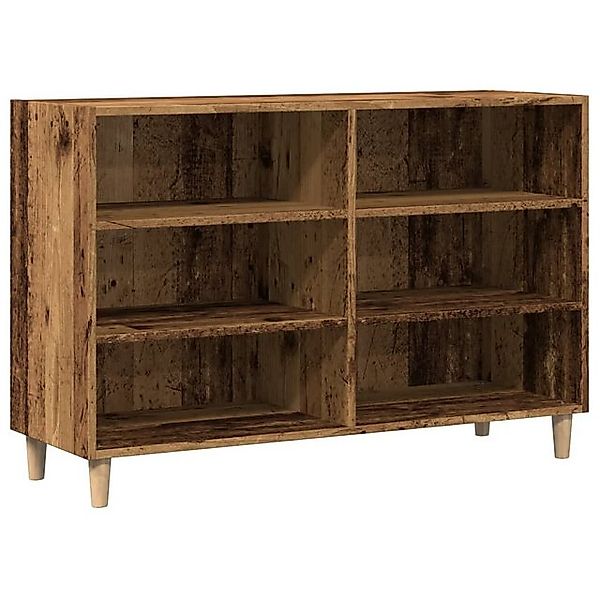 vidaXL Fächerschrank Sideboard Altholz-Optik 103,5x35x70 cm Holzwerkstoff ( günstig online kaufen