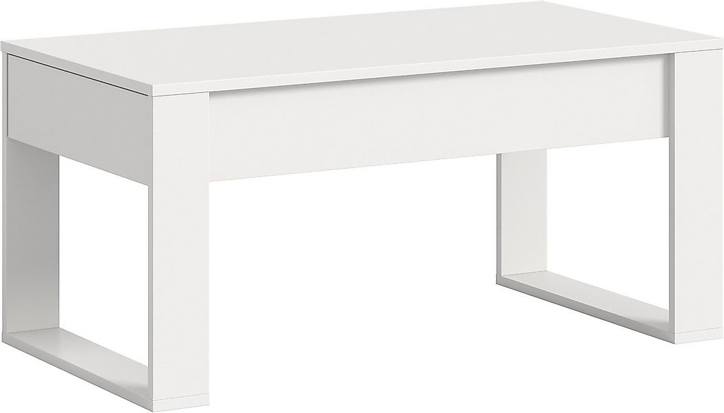 INOSIGN Couchtisch LÖMA, Breite 110 cm, inkl. 2 Schubkästen, mit Kufengeste günstig online kaufen