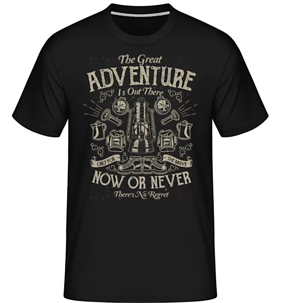 The Great Adventure · Shirtinator Männer T-Shirt günstig online kaufen