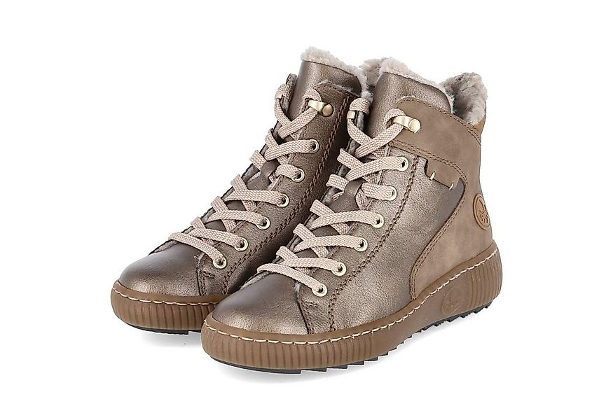 Rieker Rieker Z6614-90 Damen Kunstleder bronze Winterstiefel günstig online kaufen