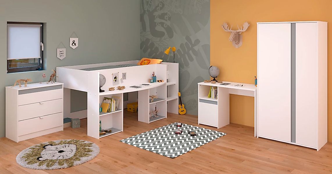 Parisot Jugendzimmer-Set "Pirouette 11" 4 Stk. tlg. günstig online kaufen