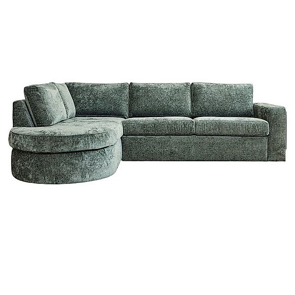 BENEDO MÖBEL Ecksofa Elma Sofa Divan Grün, Abnehmbare Kissen und Sitz zum W günstig online kaufen