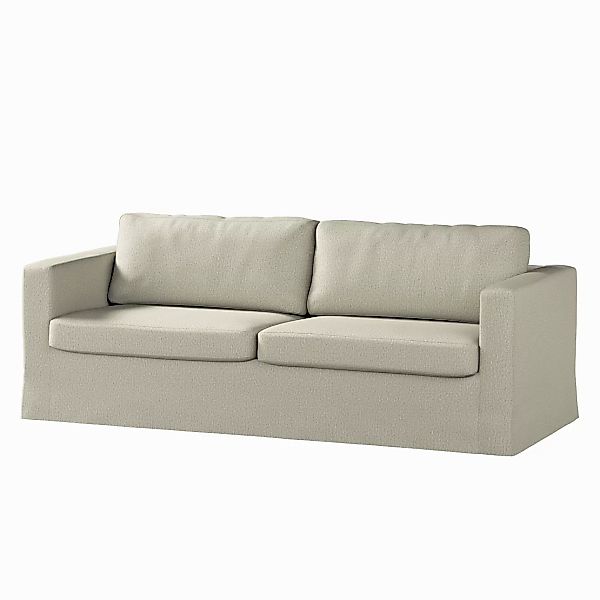 Bezug für Karlstad 3-Sitzer Sofa nicht ausklappbar, lang, beige, Bezug für günstig online kaufen