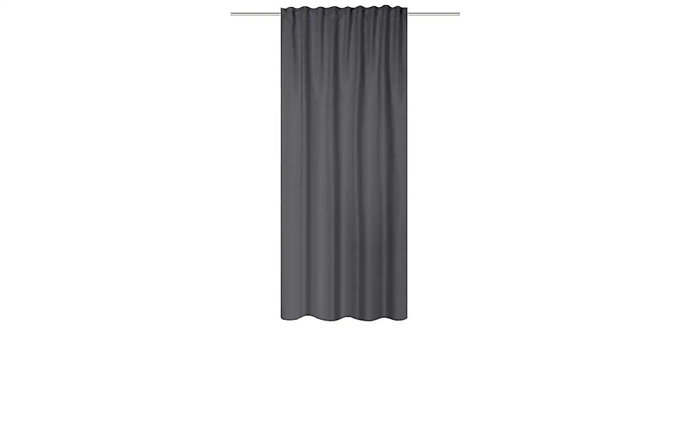 HOME Wohnideen Verdunklungsschal   ¦ grau ¦ Maße (cm): B: 135 Gardinen & Ro günstig online kaufen
