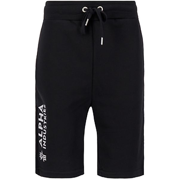 Alpha Industries  Shorts Basic Short AI Foil Print - black/metalsilver günstig online kaufen