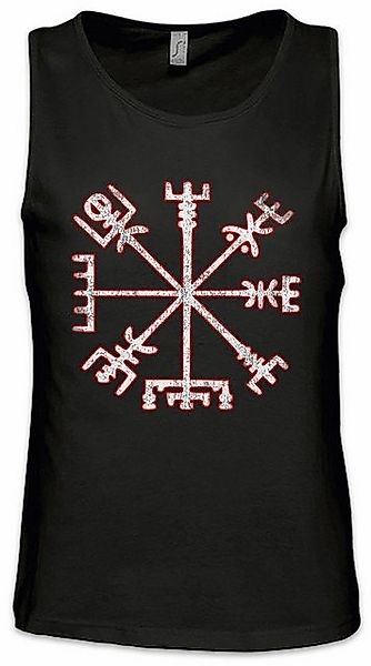 Urban Backwoods Tanktop Vegvisir Viking Compass Ärmelloses T-Shirt Wegweise günstig online kaufen