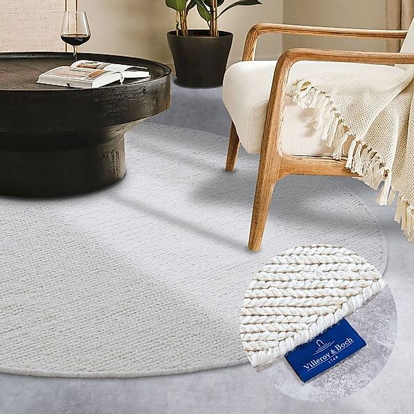 Villeroy & Boch Wollteppich »Francois«, rechteckig, 7 mm Höhe, in rund, ova günstig online kaufen