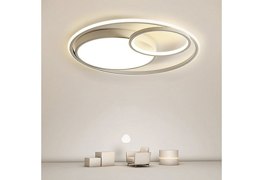 OYLCDI Deckenleuchten LED Deckenlampe Ø40cm,Dimmbar mit Fernbedienung für W günstig online kaufen