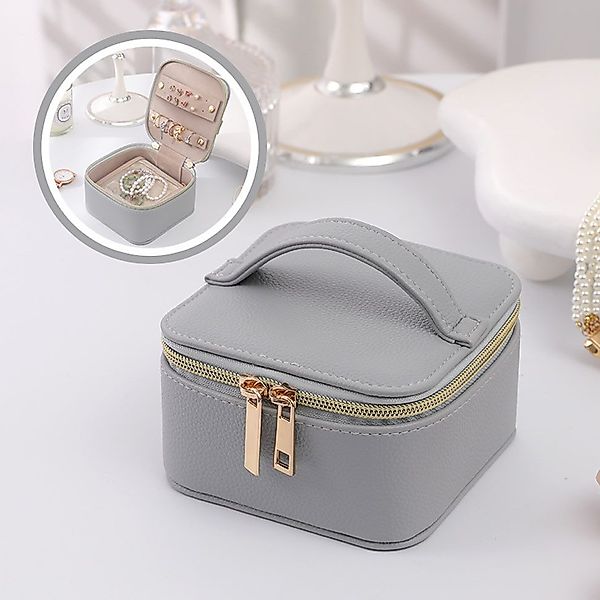 Coonoor Schmuckkasten Mehrfarbige PU-Leder Reise-tragbare und modische Schm günstig online kaufen