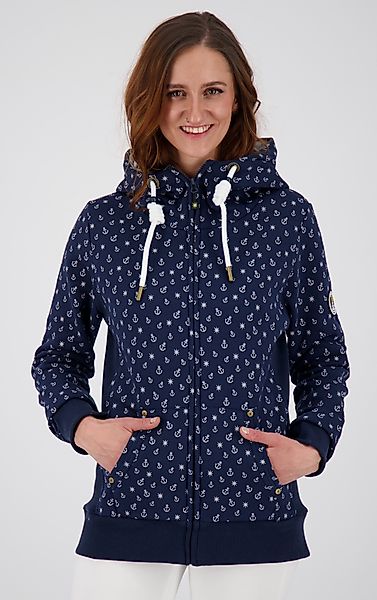 ankerglut Fleecejacke Ankerglut Freundschaft Damen Sweatshirt günstig online kaufen