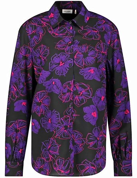 GERRY WEBER Klassische Bluse Langarmbluse mit floralem Muster günstig online kaufen