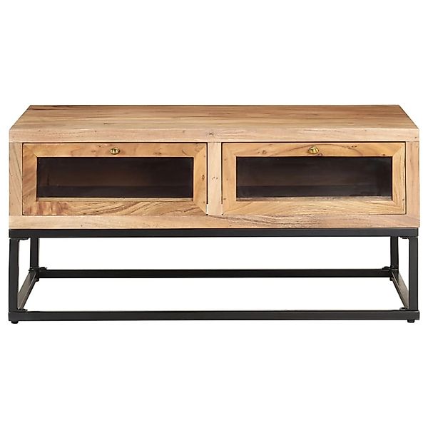 vidaXL Couchtisch 90x60x40 cm Massivholz Akazie günstig online kaufen