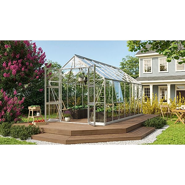 Vitavia Gewächshaus Olymp 11500 Alu 11,5 m² inkl. Fundament günstig online kaufen