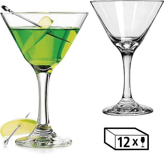 LIBBEY Martiniglas »Libbey Trinkglas, 12er Set -EMBASSY-«, (Set, 12 tlg.), günstig online kaufen