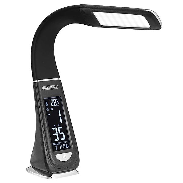 monzana Schreibtischlampe Lilly, Schwarz, LED Schreibtischlampe günstig online kaufen