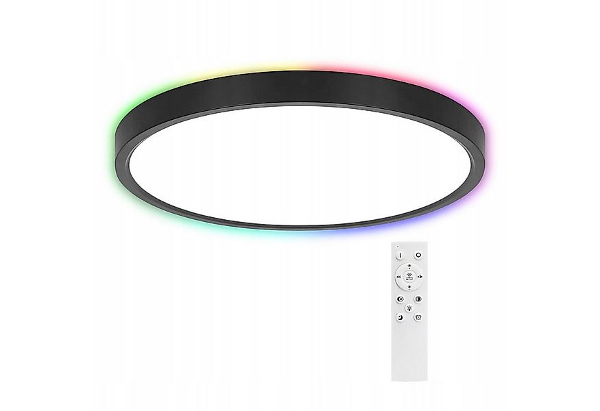 Nettlife LED Panel LED Deckenleuchte 28W Dimmbar RGB 3000K-6500K, LED fest günstig online kaufen