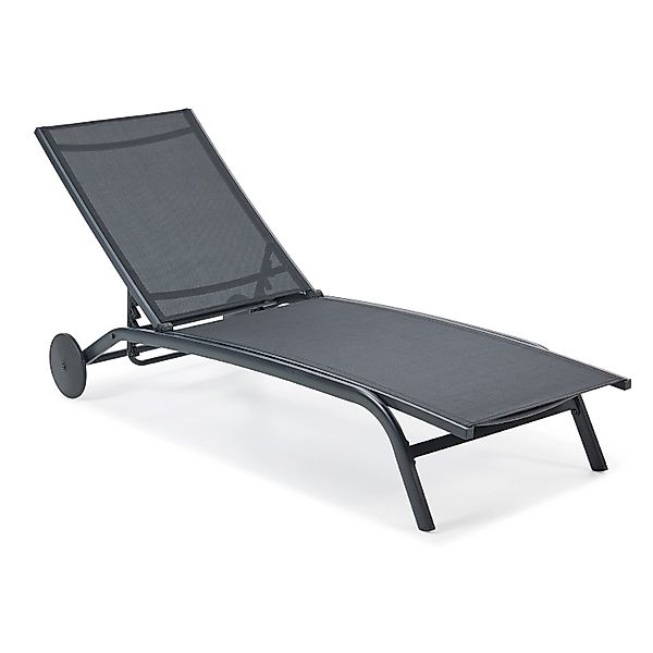 Leco Gartenliege Sonnenliege NELE mit Rollen, günstig online kaufen