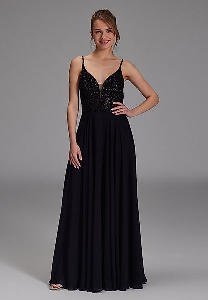 Hey Kyla Abendkleid - Abendkleid aus Materialmix Taillierter Schnitt mit au günstig online kaufen