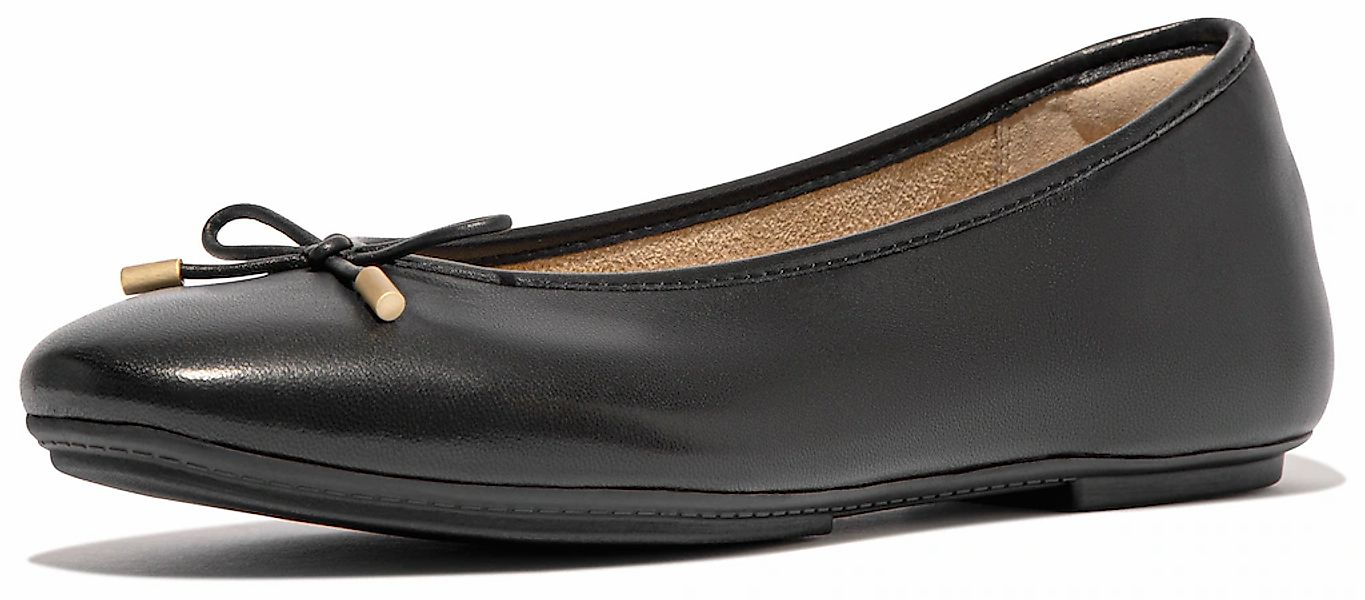 Fitflop Ballerina "DELICATO BOW", Slipper mit Schleife günstig online kaufen