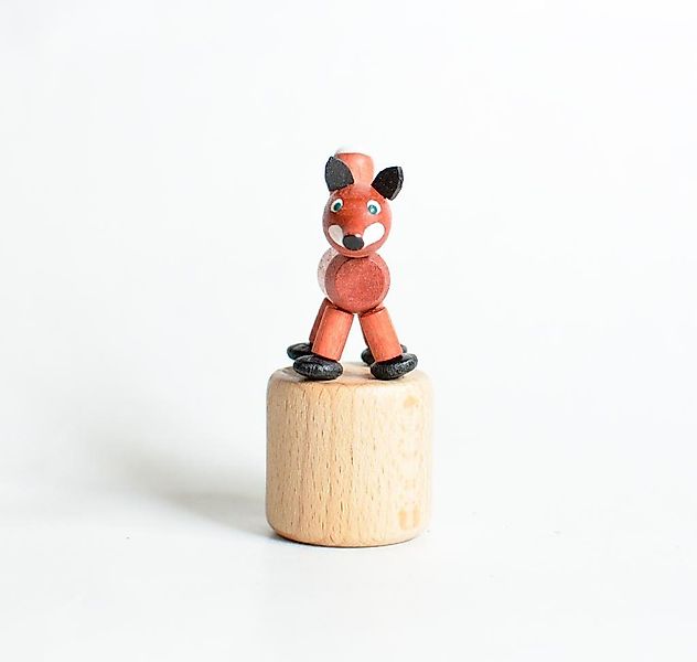 Jan Stephani Erzgebirgische Volkskunst Tierfigur Holzspielzeug Wackelfigur günstig online kaufen