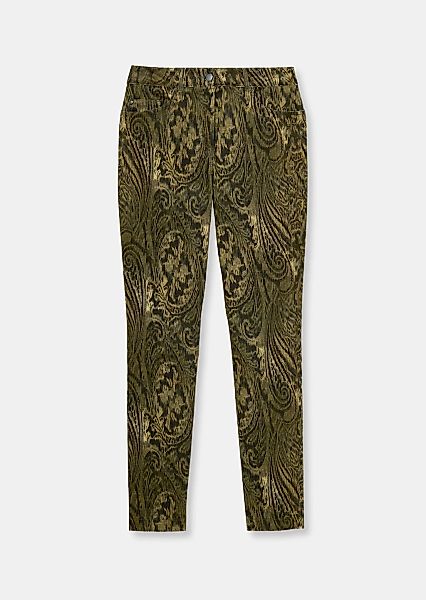 MADELEINE Stoffhose "Hose Paisley-Hose in samtiger Stretch-Qualität" günstig online kaufen