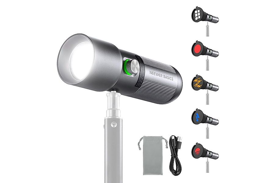 Neewer LED Taschenlampe FL10 RGB Taschenlampe, LED Spotlight, 4 Farben/20 G günstig online kaufen